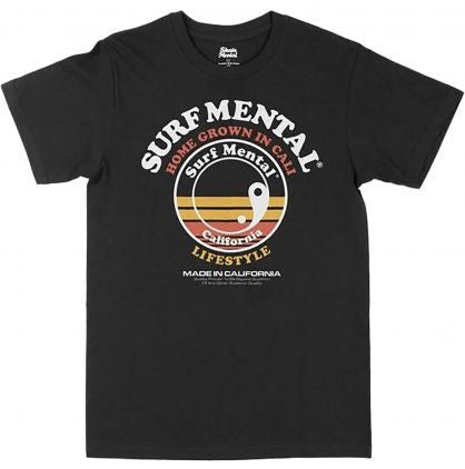 Skate Mental Life Style Tee / Black